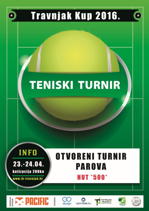 Travnjak Kup 2016 - Otvoreni turnir parova